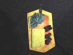 1961 KEN DOLL BOXING GLOVES SHORTS SHOES TOWEL PAK ORIGINAL